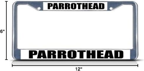 Fastasticdeals Parrot Head Parrot Head License Plate Frame Tag Holder Cover in Saudi Arabia