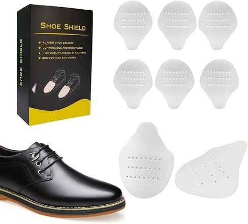 4 Pairs Shoe Crease Protector, Sneaker Crease Protector, Crease Guards, Anti-Wrinkle Shoes Crease Protector, Toe Box Decreaser for Men's US Size 7-12 in Saudi Arabia