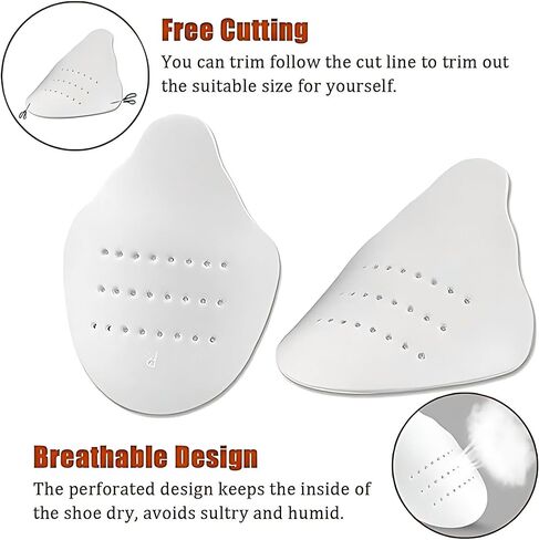 4 Pairs Shoe Crease Protector, Sneaker Crease Protector, Crease Guards, Anti-Wrinkle Shoes Crease Protector, Toe Box Decreaser for Men's US Size 7-12 in Saudi Arabia