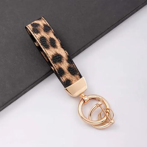 INGYAPE الجلود مفتاحية المفاتيح المعصم Cherry Charms سلسلة مفاتيح للسيارات للنساء محفظة السحر KEY FOB مع هدايا Keyrings in Kuwait