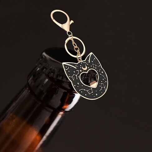 Cherry Blossom Keychain - Bag Charms with Pink Can Opener, Bottle Opener Keychain - Compact Durable Alloy Charm for Backpacks, Wallets & Travel Accessories in Saudi Arabia