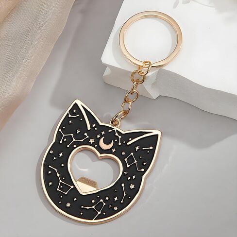 Cherry Blossom Keychain - Bag Charms with Pink Can Opener, Bottle Opener Keychain - Compact Durable Alloy Charm for Backpacks, Wallets & Travel Accessories in Saudi Arabia