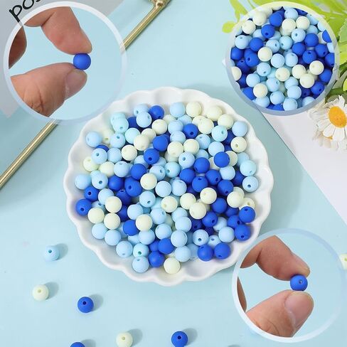 1 Box 500Pcs Acrylic Round Beads Bubble Gum Bead Bulk Black Red White Plastic Frosted Balls Bubblegum Pastel Matte Loose Beads for Jewelry Making Bracelets Beading Necklaces Earrings Crafts in Saudi Arabia