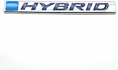 1PC Hybrid Fender Emblem 3D Metal Badge Decal FIT for Universal Truck CAR (Blue Silver) in Saudi Arabia