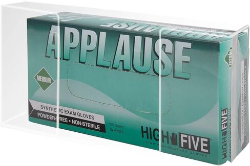 Kantek Acrylic Glove Dispenser, Quad Box Capacity, 10.3-Inch Wide x 3.8-Inch Deep x 20.8-Inch High, Clear (AH140) in Kuwait