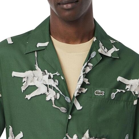 Lacoste Men Short Shirt Rene Graphic Graphic Shirt in Saudi Arabia