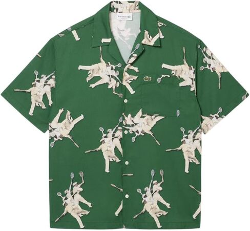 Lacoste Men Short Shirt Rene Graphic Graphic Shirt in Saudi Arabia