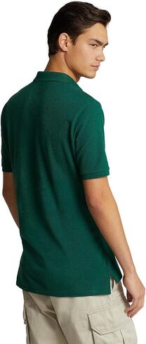 POLO RALPH LAUREN Men Custom Fit Mesh Pony Logo Shirt (XXL, NewForest) in Saudi Arabia