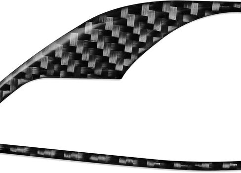Real Premium 3D Effect Carbon Fiber Sticker Compatible with BMW M3 E46 1998-2005 Car Center Console Gear Shift Panel Decal Auto Interior Accessories Decoration Black in Saudi Arabia