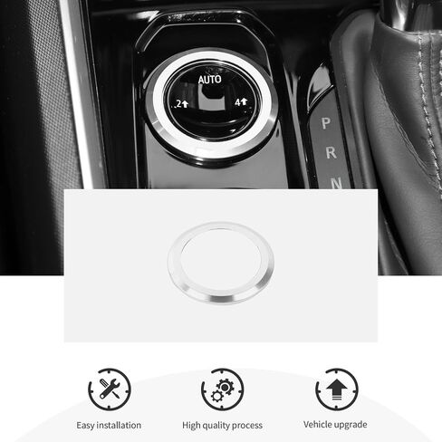 CHEROCAR CENTER CENTOLE SWERT-WHEEL DRIVE SWIVE COVER TRIM متوافق مع شيفروليه كولورادو 2024 2025 إكسسوارات مفتاح التحول الداخلي ، الأزرق ، الأزرق in Saudi Arabia
