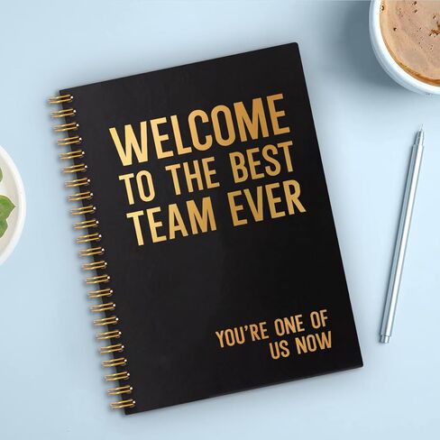 Team Definition Hardcover 160 Pages Blank Spiral Notebooks, Team Notebook, Team Appreciation Gift, Leaving Going Away Gifts for Team Members Coworker Employee, Teamwork Gifts in Kuwait