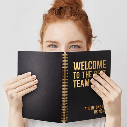Team Definition Hardcover 160 Pages Blank Spiral Notebooks, Team Notebook, Team Appreciation Gift, Leaving Going Away Gifts for Team Members Coworker Employee, Teamwork Gifts in Kuwait