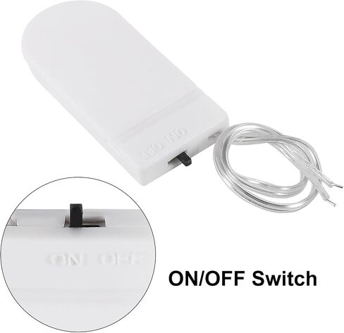 10pcs CR2032 حامل البطارية عملة زراعة الخلية حامل البطارية CAR222 2 × 3V CR2032 زر خلية خلية الخلية صناديق التخزين 2 فتحة بطاريات بلاستيكية سوداء ل CR2032 بطارية in Kuwait
