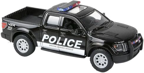 KiNSMART 🚨 2013 Ford F-150 SVT Raptor Supercrew Police Rescue Edition 1:46 Scale 5inch Die Cast Metal Model Toy Rescue Trucks in Saudi Arabia