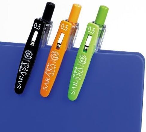 Zebra Sarasa Push Clip Clip Gel Ink Pen - 0.5 مم - 10 مجموعة ألوان in Kuwait