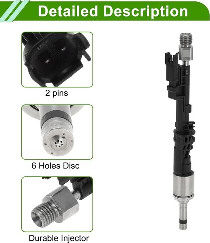 No.13537568607 Fuel Injector for BMW 335i Base 3.0 2011 for BMW 535i Base 3.0 2011 for BMW X5 35i 3.0 2010-2011 for BMW X6 35i 3.0 2011 in Saudi Arabia