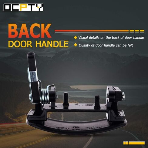 OCPTY Door Handle Exterior Rear Passenger Right Side Replacement fit 1999-2002 Quest Outside Door Handle Black in Saudi Arabia