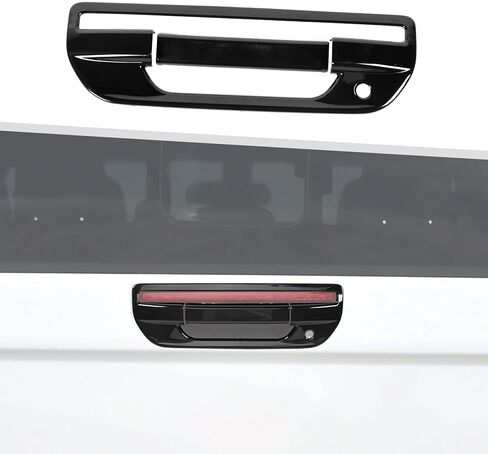 Jimen Fit لـ Jeep Gladiator JT 2020-2025 ، غطاء مقبض الباب الخلفي 2pcs (Chrome) in Saudi Arabia