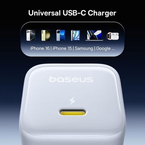 BASEUS 45W Charger ، PICOGO C1 USB C Charger Block Charging Fast Charging ، Type Type C Wall Charger for iPhone16/15/14/13/20 in Kuwait