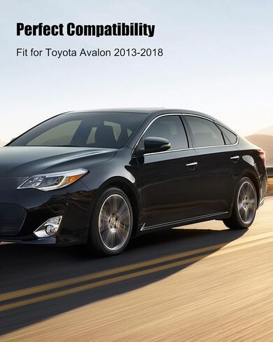 Front Left Exterior Door Handle Fit for Toyota Avalon 2013 2014 2015 2016 2017 2018, Chrome Plating in Saudi Arabia
