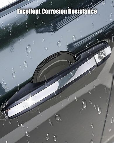 Front Left Exterior Door Handle Fit for Toyota Avalon 2013 2014 2015 2016 2017 2018, Chrome Plating in Saudi Arabia