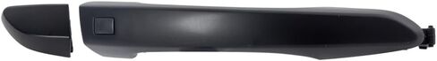 KarParts360 For Hyundai Tucson 2016 17 18 19 20 2021 Exterior Door Handle Passenger Side | Front Plastic | Primed | Black | With Cover | With Smart Key | Excluded Key Hole | Replacement For 82661D3700 in Saudi Arabia