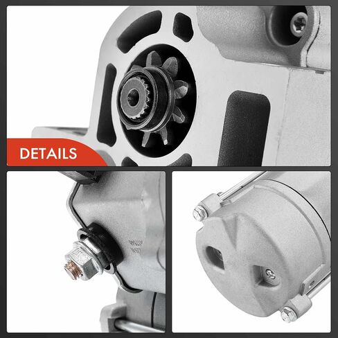 A-Premium Starter Motor Compatible with Isuzu Rodeo 93-04 V6 3.2L, Rodeo Sport, Axiom 2002-2004, Amigo 1998-2000 & Honda Passport 1994-2002 V6 3.2L, 12V 1.4KW 9 Teeth Clockwise, Replace# 2911233280 in Saudi Arabia