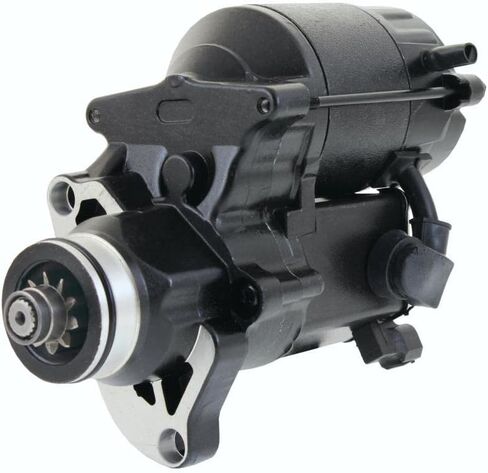 New 12V Starter Compatible with Harley Davidson Electra Glide Classic & Ultra, Fat Boy, Street Glide, Road King, Softail 2007-2013 Replaces 428000-3490 428000-3491 31619-06 31619-06A 31618-06 in Saudi Arabia