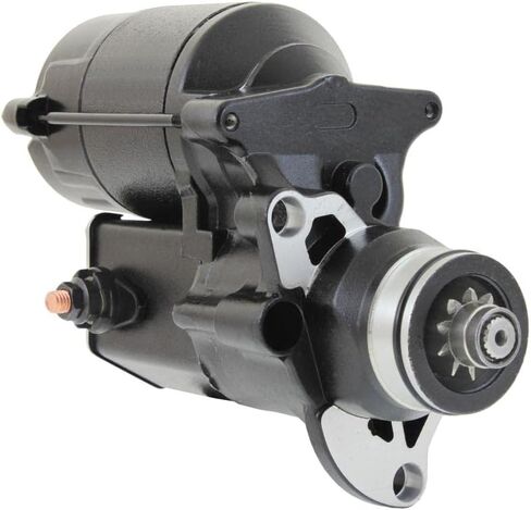 New 12V Starter Compatible with Harley Davidson Electra Glide Classic & Ultra, Fat Boy, Street Glide, Road King, Softail 2007-2013 Replaces 428000-3490 428000-3491 31619-06 31619-06A 31618-06 in Saudi Arabia