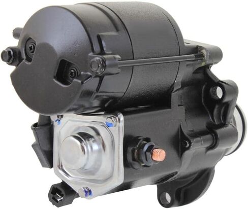 New 12V Starter Compatible with Harley Davidson Electra Glide Classic & Ultra, Fat Boy, Street Glide, Road King, Softail 2007-2013 Replaces 428000-3490 428000-3491 31619-06 31619-06A 31618-06 in Saudi Arabia