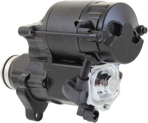 New 12V Starter Compatible with Harley Davidson Electra Glide Classic & Ultra, Fat Boy, Street Glide, Road King, Softail 2007-2013 Replaces 428000-3490 428000-3491 31619-06 31619-06A 31618-06 in Saudi Arabia