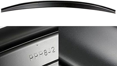 Black ABS Black Rear Trunk Duck Lid Spoiler Wing Compatible with 2008-2017 Mitsubishi Lancer EVO 10, 2009 2010 2011 2012 2013 2014 2015 2016 in Saudi Arabia