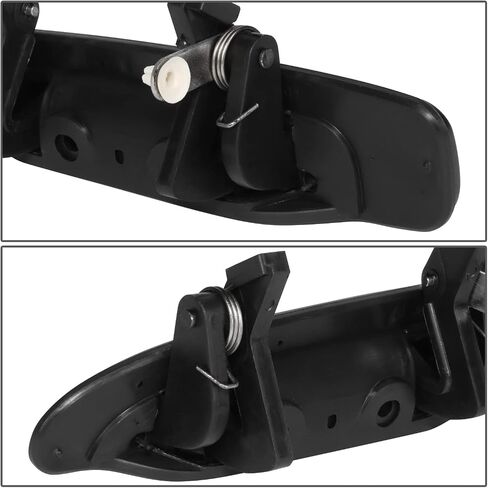 Auto Dynasty Factory Style Rear Door Pull Handle Compatible with Ford Crown Victoria Grand Marquis 1992-2011, Passenger Right Side, Textured Black in Saudi Arabia