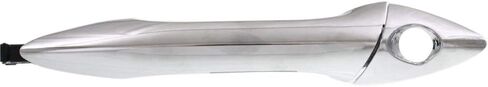 Karparts360 لـ Hyundai Elantra 2011 12 13 14 2015 مقبض الباب الخارجي الأمامي ، جانب السائق Chrome | مع المفتاح ثقب | تقليم: جميع النماذج الفرعية | HY1310134 | 826513x000-PFM in Saudi Arabia