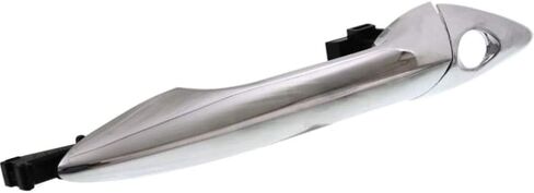 Karparts360 لـ Hyundai Elantra 2011 12 13 14 2015 مقبض الباب الخارجي الأمامي ، جانب السائق Chrome | مع المفتاح ثقب | تقليم: جميع النماذج الفرعية | HY1310134 | 826513x000-PFM in Saudi Arabia