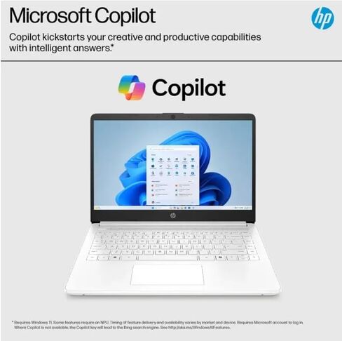 HP 15.6" Business Laptop, Free Microsoft Office 2024 Lifetime License, Copilot AI Chat, HD Touchscreen Display, Intel 6-Core i3-1215U 4.4 GHz, 16GB RAM, 1TB SSD, Long Battery Life, Windows 11 Pro in Saudi Arabia