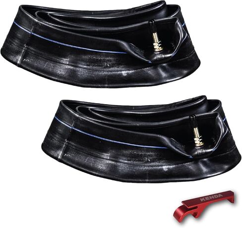 Kenda 250/275-17 TR-4 أنبوب الدراجات النارية الداخلية-المطاط الشاق ، الجذعية TR-4 صمام مع سلسلة المفاتيح in Saudi Arabia