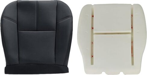 Priprilod Black Driver Side Side Bottom & Foam Cushion Presection Cover متوافقة مع Silverado Tahoe Suburban Avalanche GMC Sierra Yukon XL 2007 2008 2008 2010 2013 2013 2014 in Saudi Arabia