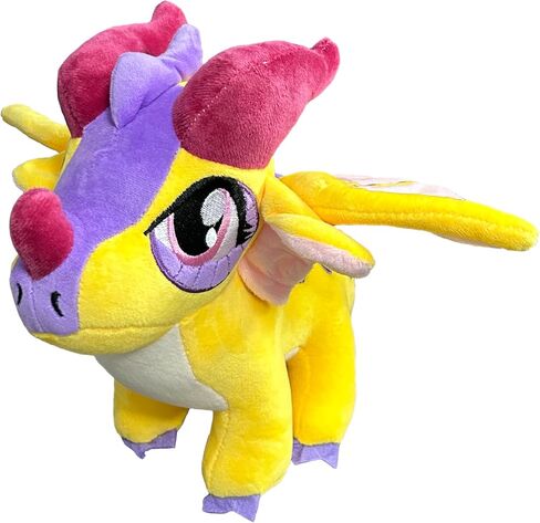 Wings of Fire Dragon Plush Toy Rainwing Dragon Stuffed Animals Pterosaur Plush Flying Dragon Pillow Plushies Gifts for Fans Kids Boys Girls (Nightwing) in Saudi Arabia