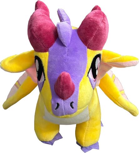 Wings of Fire Dragon Plush Toy Rainwing Dragon Stuffed Animals Pterosaur Plush Flying Dragon Pillow Plushies Gifts for Fans Kids Boys Girls (Nightwing) in Saudi Arabia