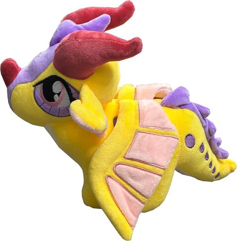 Wings of Fire Dragon Plush Toy Rainwing Dragon Stuffed Animals Pterosaur Plush Flying Dragon Pillow Plushies Gifts for Fans Kids Boys Girls (Nightwing) in Saudi Arabia