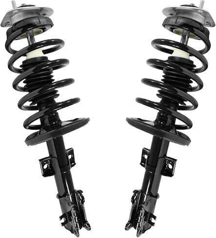 Detroit Axle - 8pc Struts Kit For Volvo 2003-2014 XC90 ، 2 Struts مع SPRINGS 2 ustorbers الصدمات الخلفية 4 قضبان الترجيع الأمامي الخلفي in Saudi Arabia