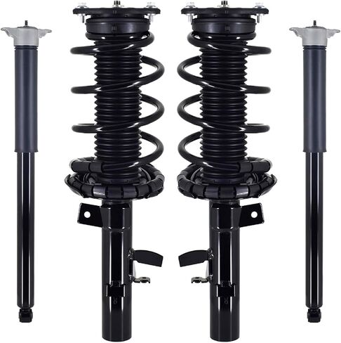PM Auto Set Front Quick Complete Strut-Rear Complete Shock Kit For 2012 2013 Ford Focus in Saudi Arabia