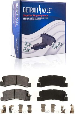 Detroit Axle - Brake Kit for 4WD 2002-2003 Lexus RX300 Disc Brake Rotors Ceramic Brakes Pads Front & Rear Replacement in Saudi Arabia