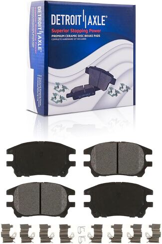 Detroit Axle - Brake Kit for 4WD 2002-2003 Lexus RX300 Disc Brake Rotors Ceramic Brakes Pads Front & Rear Replacement in Saudi Arabia