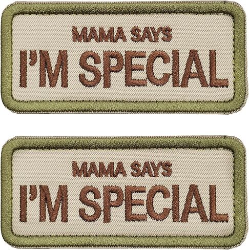 2 PCS Dog Patches ، يقول أبي إنني شارة مطرزة بالتصحيح التكتيكي الخاص ، خطاف التثبيت المطرز ، شعار حلقة ، بقع مضحكة لحقائب الظهر ، تسخير الكلاب ، سترات حيوانات الخدمة ، العتاد التكتيكي in Kuwait