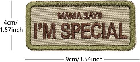 2 PCS Dog Patches ، يقول أبي إنني شارة مطرزة بالتصحيح التكتيكي الخاص ، خطاف التثبيت المطرز ، شعار حلقة ، بقع مضحكة لحقائب الظهر ، تسخير الكلاب ، سترات حيوانات الخدمة ، العتاد التكتيكي in Kuwait