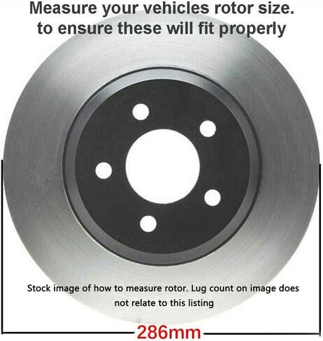 Detroit Axle - Front Brake Kit for Volvo S60 S80 V70 XC70 Drilled & Slotted Disc Brakes Rotors Ceramic Brake Pads Replacement: 11.26" inch Rotor in Saudi Arabia