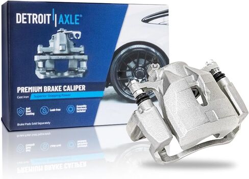 Detroit Axle - Front Right Brake Caliper for Pontiac Vibe Scion tC Toyota Mirai Corolla iM RAV4 Matrix, Passenger Side Disc Brake Caliper w/Bracket Replacement in Saudi Arabia