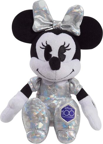Disney100 Years of Wonder Mickey Mouse Small Plush Stuffed Animal, Kids Toys for Ages 2 Up by Just Play in Kuwait